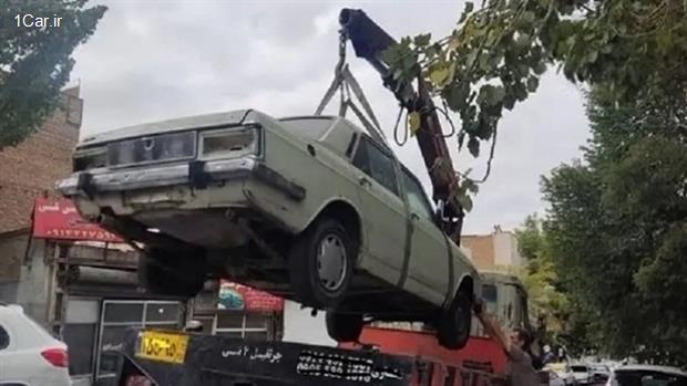 آغاز جمع‌آوری خودروهای رهاشده در معابر تهران